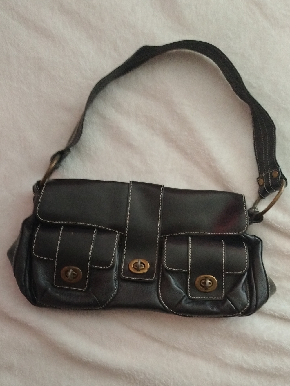 Small Black Leather Bag